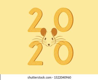 2020 year and its symbol
