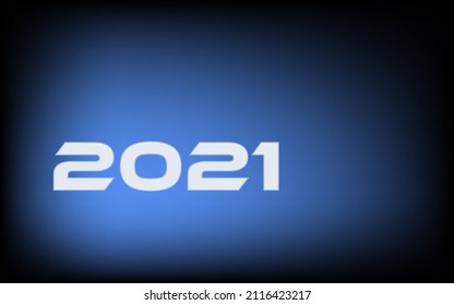 2021 blue and black background
