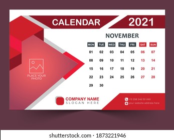 2021 Calendar design.2021 template. Desk calendar page. planner. simple. business printing. advertisement 