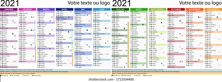Ou Holiday Calendar 2022 2022 French Calendar Holidays Saints School Stock Vector (Royalty Free)  1995063650