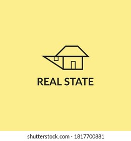 2021 Creative Minimalist Real State Logo And Home Logo And House logo