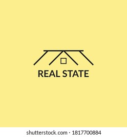 2021 Creative Minimalist Real State Logo And Home Logo And House logo