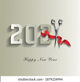 2021 for hair salon, Happy new year