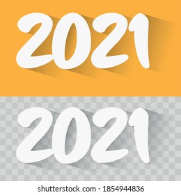2021 Feliz Año Nuevo. Diseño navideño de vacaciones de invierno. Tarjeta de felicitación estacional, calendario, plantilla de folleto.