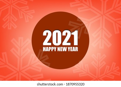 2021 happy new year background with snowflakes abstract background creative new design for greeting cards, banners, posters, fliers, calendar, background vector illustration. 