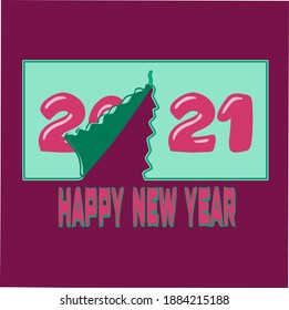 2021 happy new year background