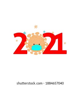2021 Happy New Year Banner