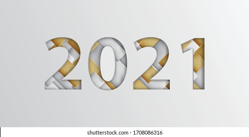 2021 Happy New Year and Happy Christmas background.Vector illustration banner greeting card
Happy festival