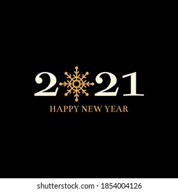 2021 Happy New Year concept