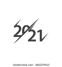 2021 Happy new year design template
