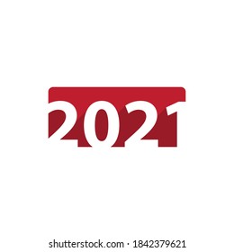 2021 Happy new year design template