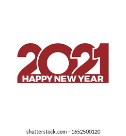 2021 Happy New Year Logo 