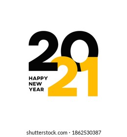 2021 Happy New Year poster