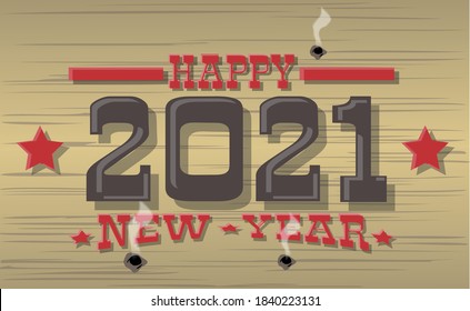2021 HAPPY NEW YEAR WESTERN