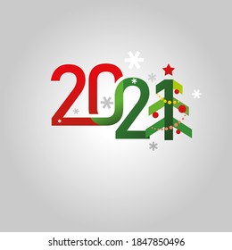 2021 new year design concept