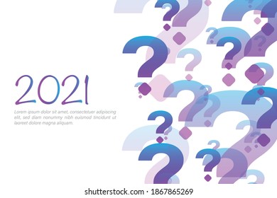 2021 new year with question mark, what will happened in future due to covid-19. is vaccine ready