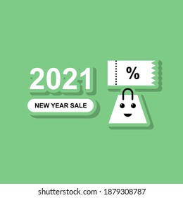 2021 new year special offer. Easy to edit with vector file m can use for your illustration. Especially about new year celebration.