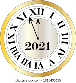 2021 new years eve countdown clock