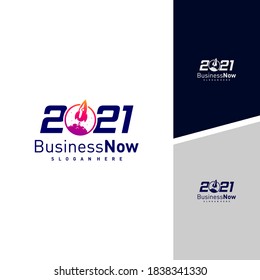 2021 Rocket logo design vector template, Illustration Rocket design Concept, Icon symbol