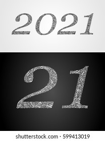 2021 year. Anniversary. World book and copyright day. International Day of writer. International Day of the Book. World Book Day. Studying and learning concept. Vector illustration.