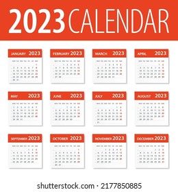 2022 Calendar Leaves Set - Illustration