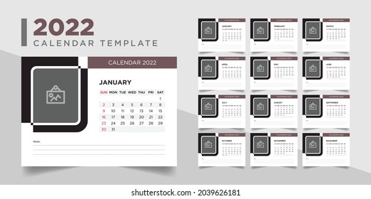plantilla de calendario 2022, calendario de documentos 2022, calendario de documentos 2022