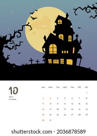 2022 Cute Calendar Illustration Design 