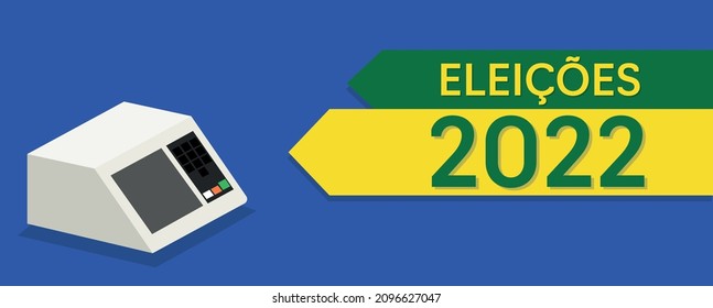 2022 Elections - Electronic voting machine for voting in Brazil