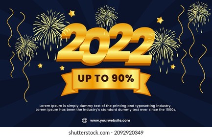 2022 Flash Sale Promotion Design Background