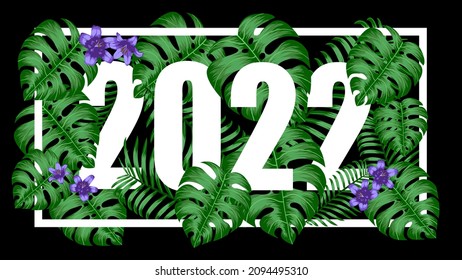 2022 in the frame of the leaf grove