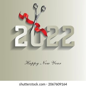 2022 for hair salon, Happy new year