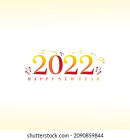 2022 Happy new year background for card posters symbol