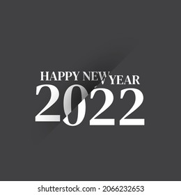 2022 Happy New Year logo text design. 2022 number design template. Collection of 2021 happy new year symbols. Vector illustration