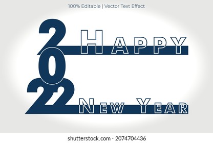 Texteffekt 2022: Alles Gute zum Neujahr