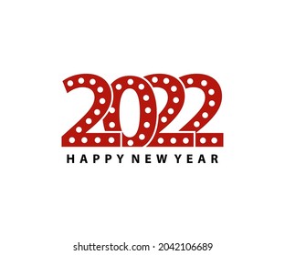 2022 icons vector illustration. abstract and elegant design.