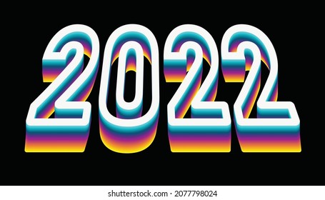 2022 Light and monochrome color , implementation for calendar or preparation presentation  