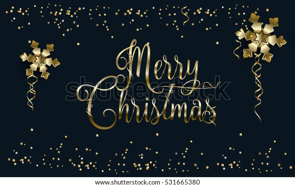 2022 Merry Christmas Happy New Year Stock Vector (Royalty Free) 531665380