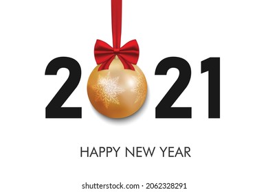 2022 New Year background. Festive premium design template for greeting card