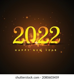 Fondo de la tarjeta de texto creativa del año 2022