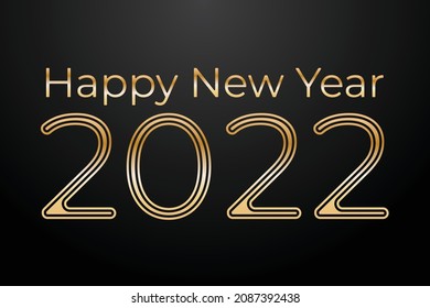 2022 new year illustration background design