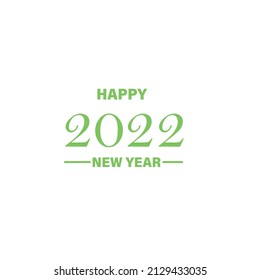 2022 New Year lettering. Holiday greeting card. Abstract numbers vector illustration. Holiday design for greeting card, invitation, calendar, etc. stock illustration