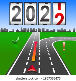 2022 New Year replacement of navigation way forward.