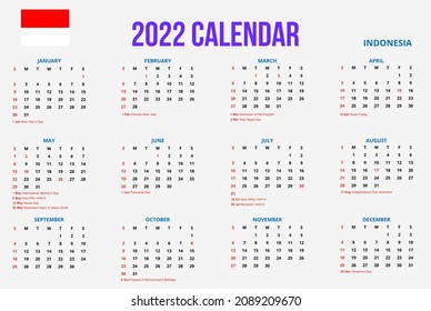 calendar indonesia images stock photos vectors shutterstock