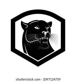2022 New Year's card material, tiger silhouette on white background. Year of the tiger.