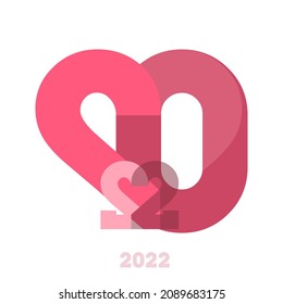 2022 shape is Valentine's Day.