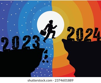 2023 - 2024 New year T-Shirt Design