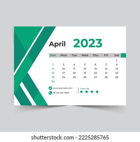 2023 calendar happy new year design