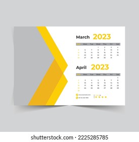 2023 calendar happy new year design