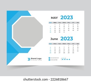 2023 calendar happy new year design