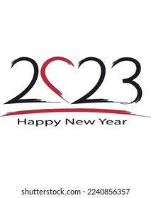 
2023 HAPPY NEW YEAR vector logo designs